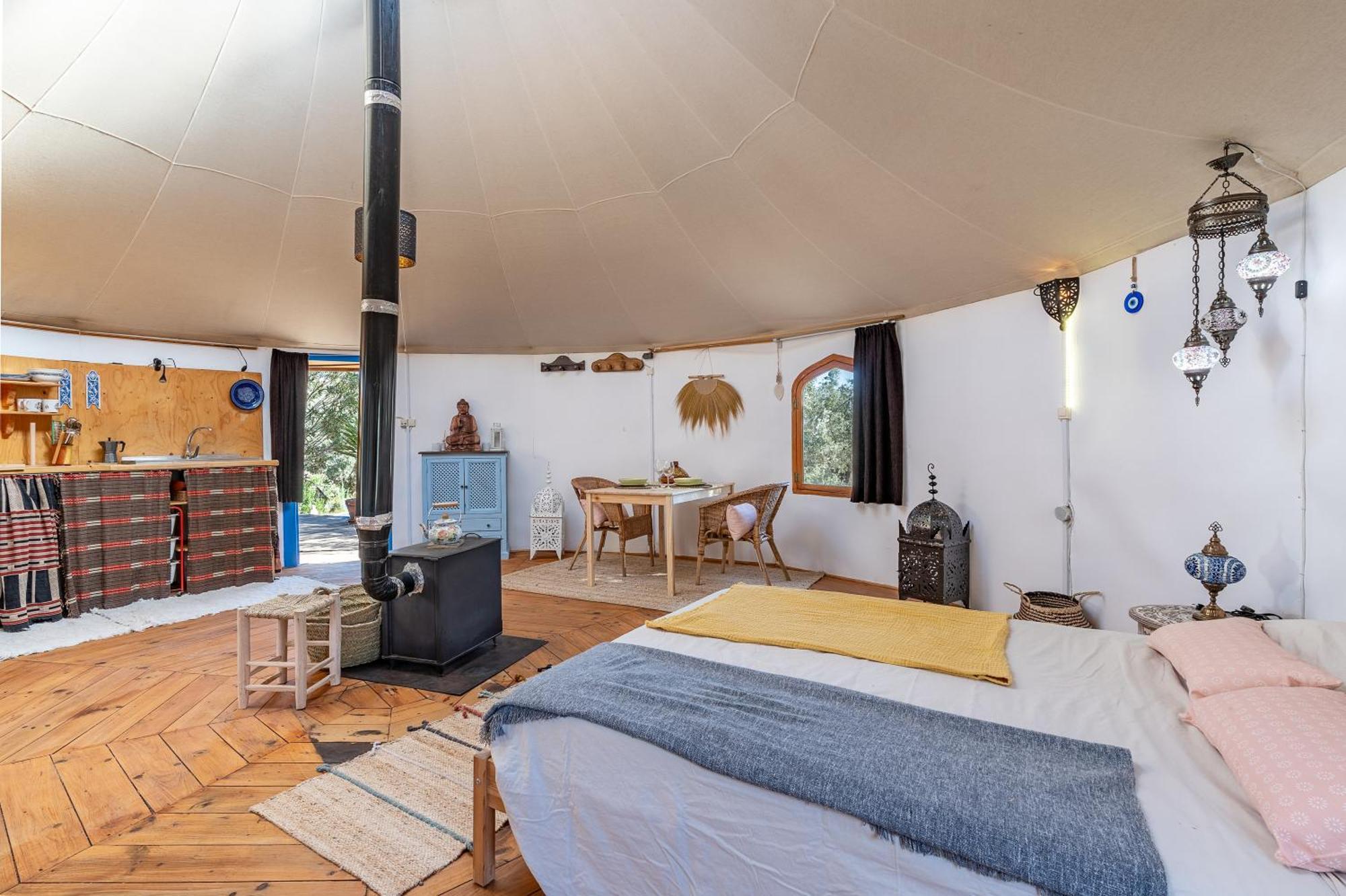 Eco Yurta Lanjaron Villa Eksteriør billede